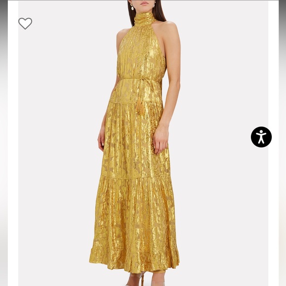 Saylor Alexi Floral Georgette Gown (S) - Picture 3 of 5